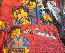 Lego movie single duvet cover with pillow case