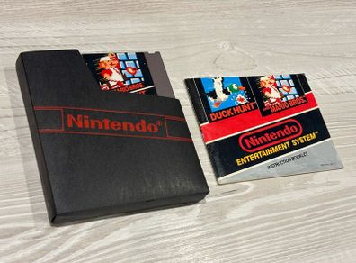 Mario Bros & Duck Hunt for NES - Cart and Manual