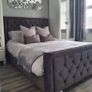 Brand  New Double 4ft6 Monaco' Bed frames with Mattress Included Image 2