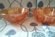 Two More Carnival Glass Bowls