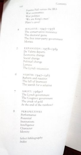 Ireland Politics/Society 1912 1985 Book