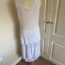Lauren Vidal white summer dress size 16 Image 3