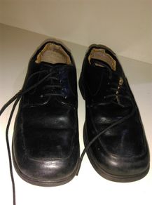 Dubarry Boys School  Leather Black Shoes, Size 1 UK / 33EU