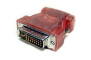 DVI to VGA Adapter,GANA 1080p Active DVI-D to VGA Adapter Converter 24+1 Male to Female Supporting 60Hz and 3D for DVI systems to connect to VGA displays