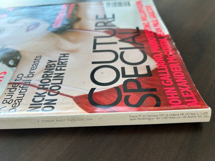British Vogue Magazines 1997 Priced Individually