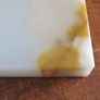 Unique Turkish Pale Cream & Brown Onyx Plinth / Base Image 2