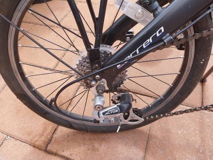 folding bike carrera intercity