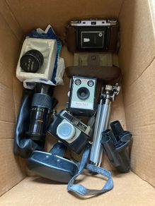 Vintage Camera Collection Cameras, Lenses & Accessories Untested