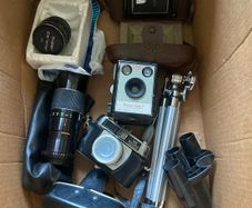 Vintage Camera Collection Cameras, Lenses & Accessories Untested