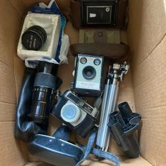 Vintage Camera Collection Cameras, Lenses & Accessories Untested