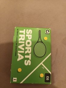 Sports trivia game