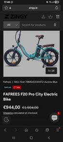 Fafrees fpro 20 Electric bike foldable