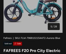 Fafrees fpro 20 Electric bike foldable