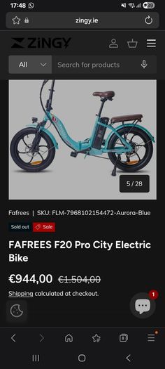 Fafrees fpro 20 Electric bike foldable