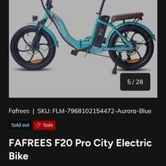 Fafrees fpro 20 Electric bike foldable