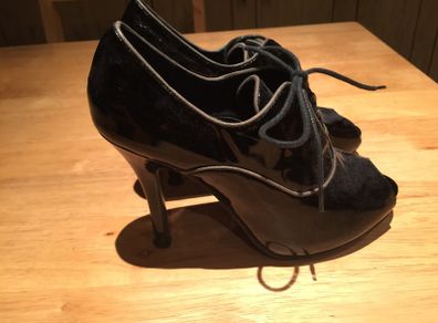 Peep Toe High Heel Stiletto Shoes