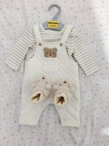 Dunnes Newborn Collection with matching pair of shoe
