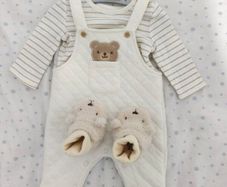 Dunnes Newborn Collection with matching pair of shoe