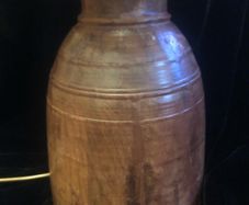 handcrafted lamp