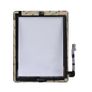 For iPad 3 / iPad 4 Digitizer Touch Screen Glass Home Button Black With Adhesive - FHT10IPDLCD Image 4