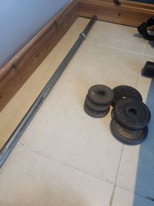 Solid barbell