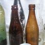 A small lot of vintage glass bottles (free to collect) Image 3