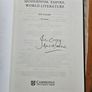 Modernism, Empire, World Literature.  Byjoe Cleary. Signed First Edition Hardback With Dustjacket In Good Condition.  See Photos For Same. Image 3