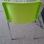 18 x chrome leg stackable chairs Image 3