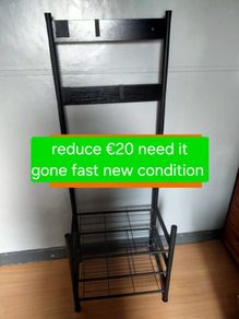 shoes coat stand