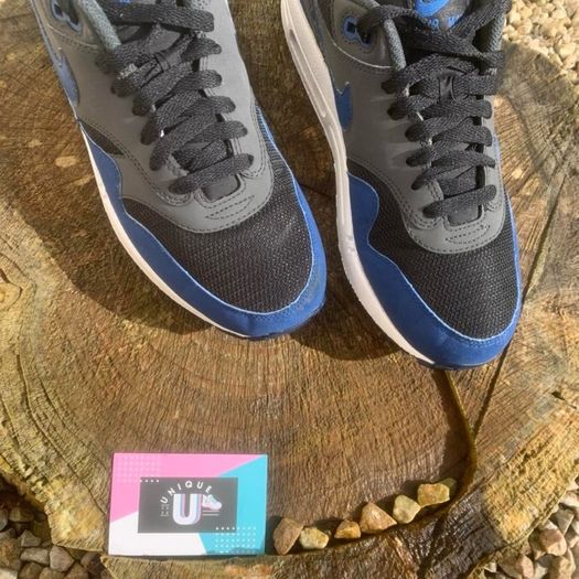 Premium Nike Air Max 1 Navy Black