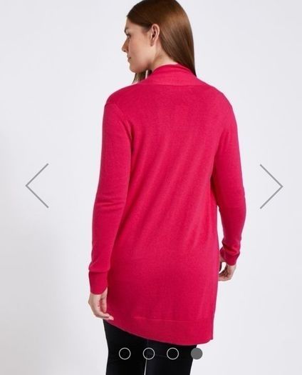 NEW - Paul Costelloe Pink Shawl Cardigan