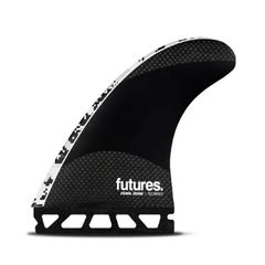 Bell Medium Thruster Surfboard Fins Honeycomb Black