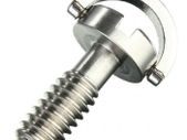 1037 20mm Long D-Ring 1/4 Screw Stainless Steel For Tripod Monopod Ballhead