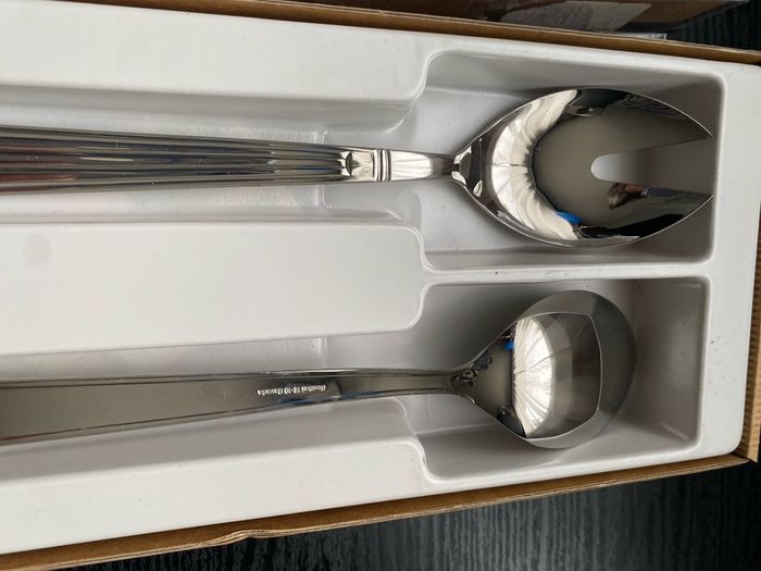 2 Pc Salad Set Bavarir Dishuascher Safe Made In Italy From: Posaterie Eme Snc