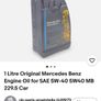6L Mercedes engine oil. Image 4