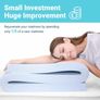 Memory Foam Mattress Topper, Pressure Relief Mattress Topper for Back Pain, Gel Infused Foam (MULTIPLE SIZES, SEE DESCRIPTION) Image 6