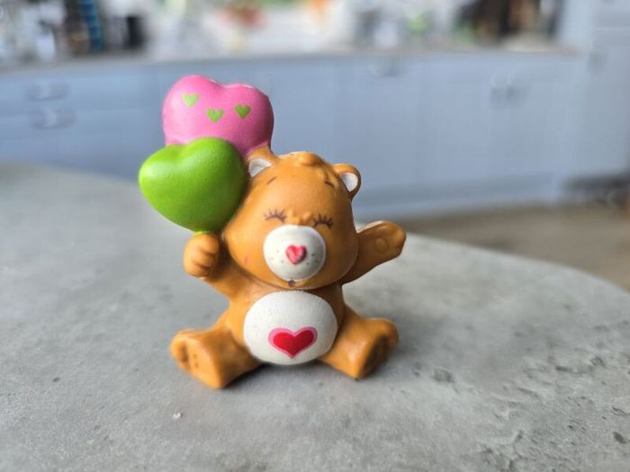 Tender Tenderheart Carebear Mini Figure 1983-1984 Kenner A.G.C.