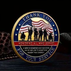 ''Thank You for Your Service'' Challenge Coin