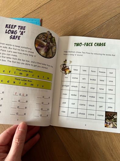 Unused - Lego Phonics Workbooks x 2