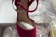 Brand New Next Pink Glam Platforms