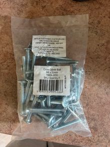 cross dowel bolts m6 pack