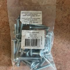 cross dowel bolts m6 pack