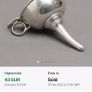 Vintage Pewter Funnel Image 8