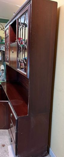 Mahogany drinks cabinet