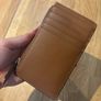 Michael Kors Beige & Gold Card Case / Small Purse Image 5