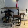 High table with stools Image 3