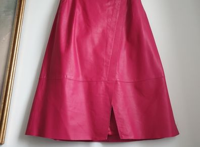 Karen Millen Leather Skirt Size Uk 14