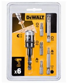 DeWalt DT71514 Screwdriving Bit Set (6 Piece) with Rapid Load