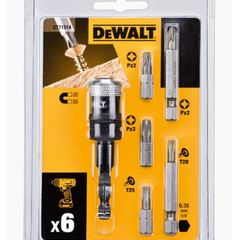 DeWalt DT71514 Screwdriving Bit Set (6 Piece) with Rapid Load