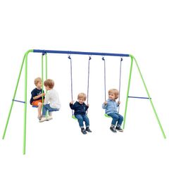 Kids Swing and seesaw